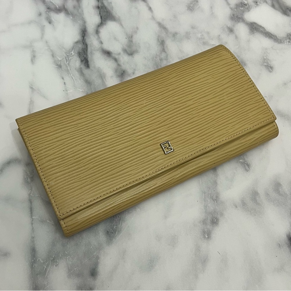 Vintage Fendi | EPI Leather Style Long Wallet Bifold